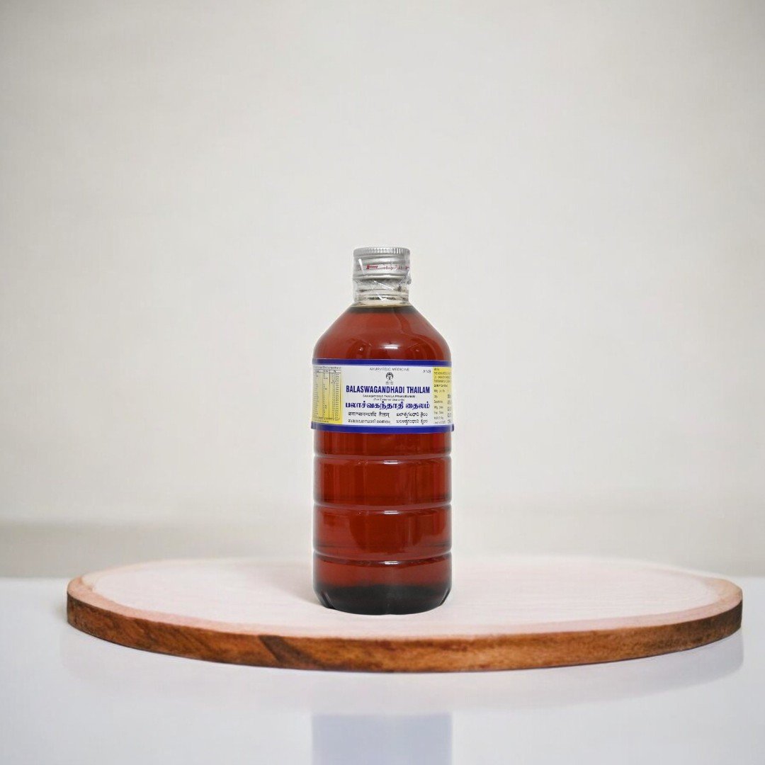 1 Balaswagandhadi Thailam 500 ml - Image 1