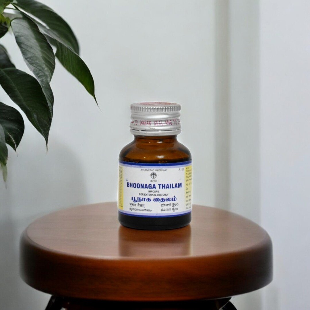 1 Bhoonaga Thailam 30 ml - Image 1