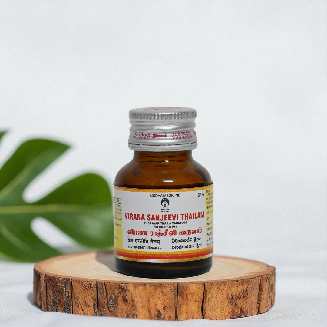 1 Virana Sanjeevi Thailam, Siddha, 30 Millilitres - Image 1
