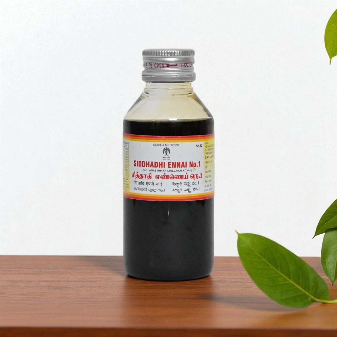 1 Siddhadi Ennai No.I, Siddha, 100 Millilitres - Image 1