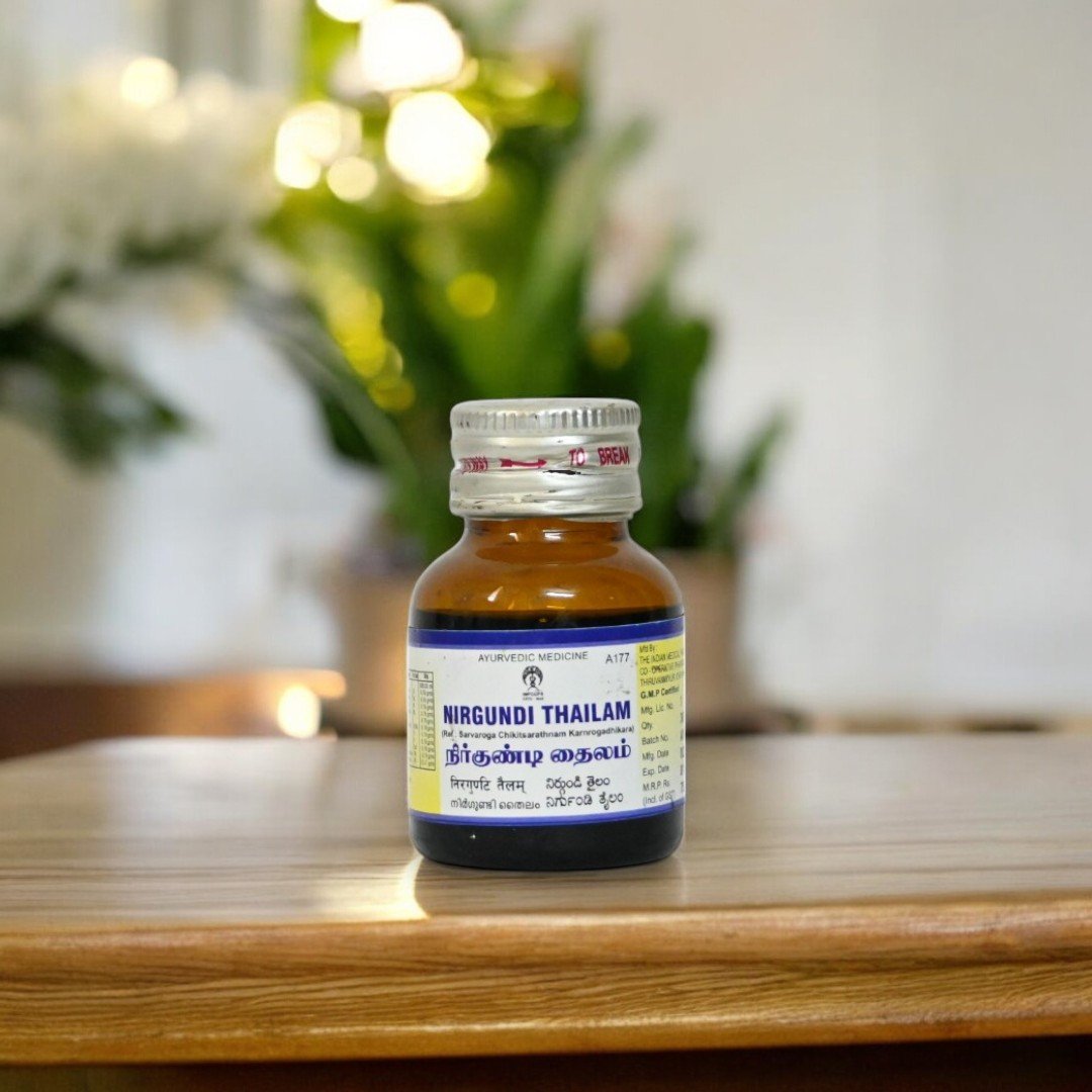 NIRGUNDI THAILAM 2 (1)-Photoroom Nirgundee Thailam 30 ml - Image 1