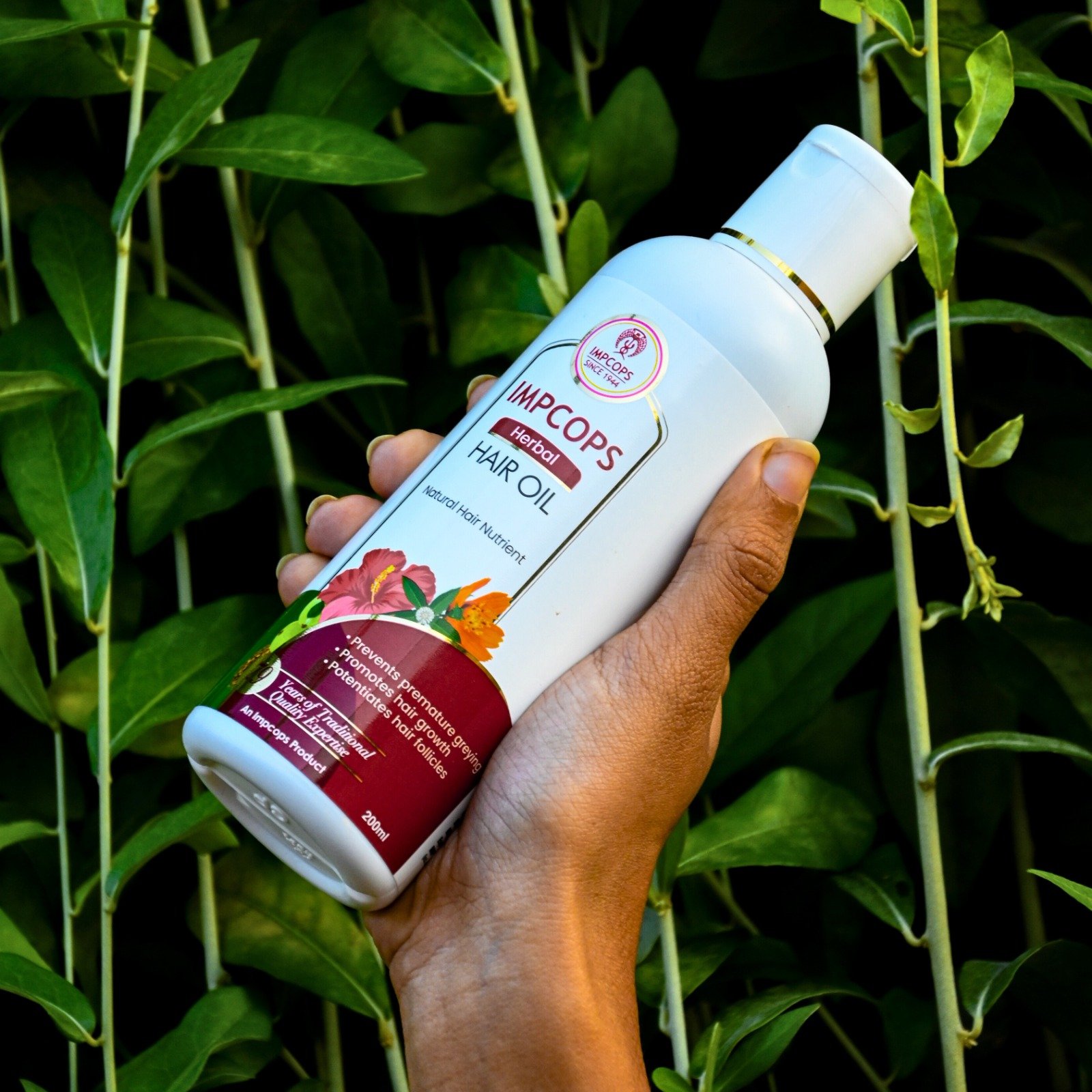 HO1 IMPCOPS Herbal Hair Oil - Image 1